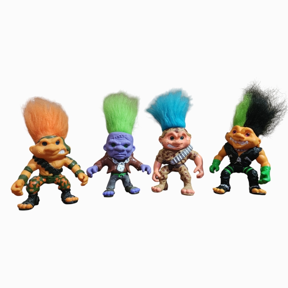 Vintage Battle Troll Dolls